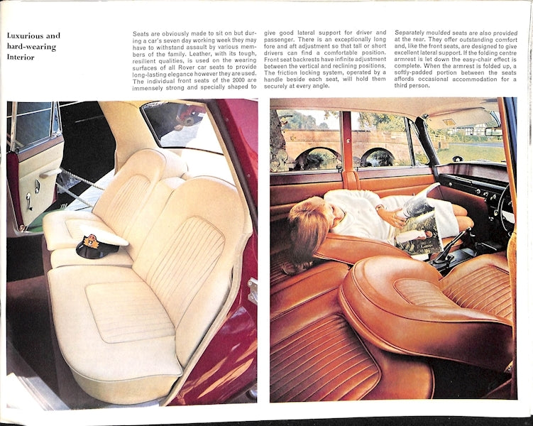 1965 Rover 2000 Brochure image 7