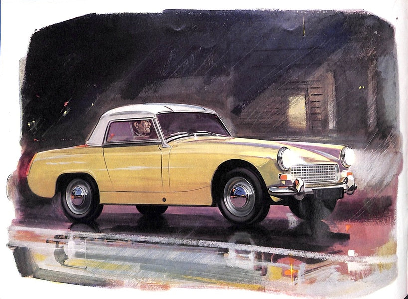 Austin Healey Sprite MkII Car Sales Brochure 1962 #1995 image 3