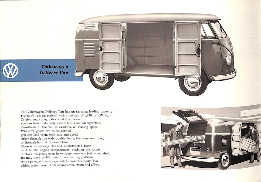 1957 Volkswagen Transporters Brochure image 5