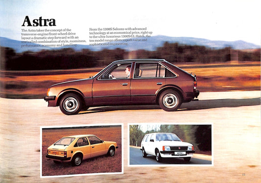 Vauxhall Range Brochure Summer 1981 image 1