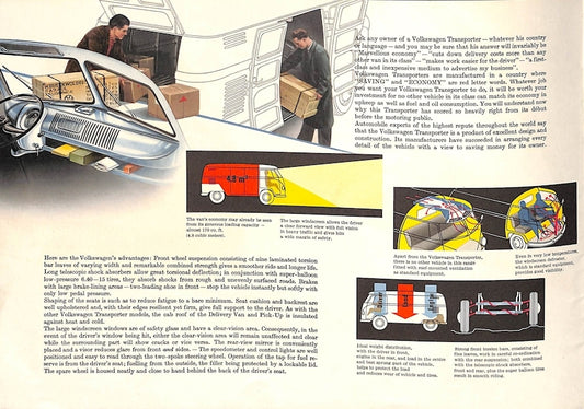 1957 Volkswagen Transporters Brochure image 1