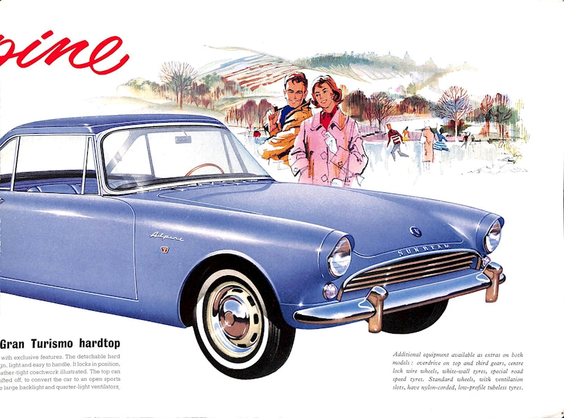 Sunbeam Alpine Series III Car Sales Brochure 945 H 1963 image 4
