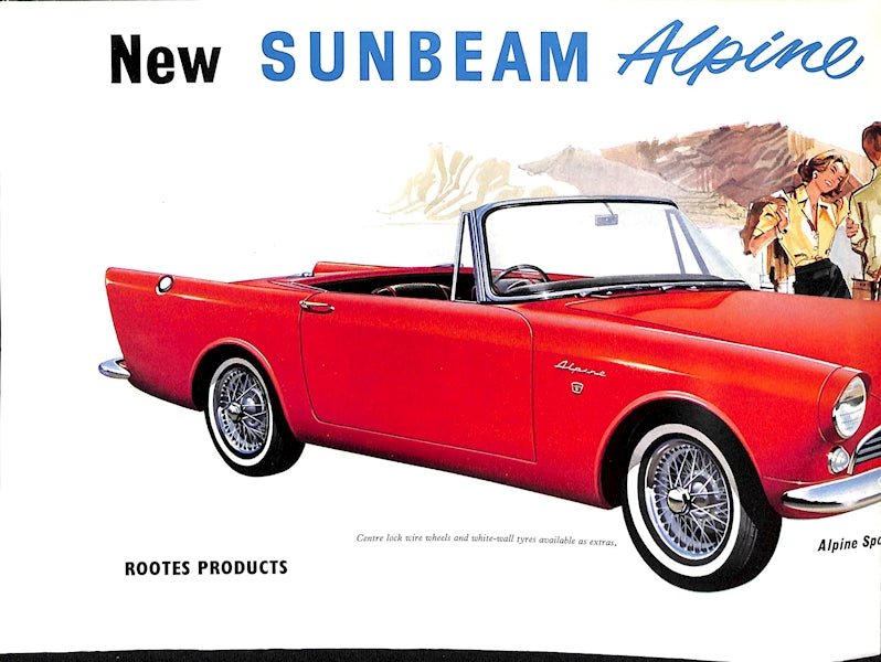 Sunbeam Alpine Series III Car Sales Brochure 945 H 1963 image 5