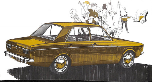 Sunbeam Arrow Car Sales Brochure USA Hunter 1967-8 image 1