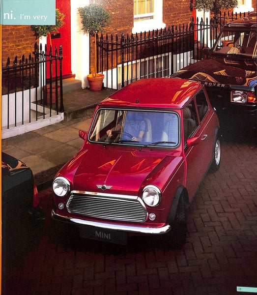 Rover Mini Range Car Sales Brochure 1996-99 #5584 1.3i & Cooper image 9
