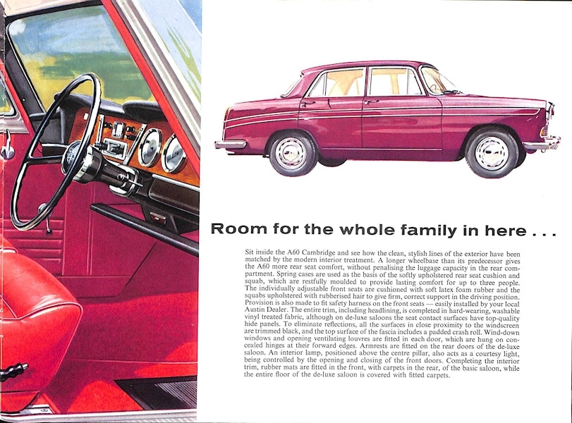 1963 Austin Cambridge Brochure image 4