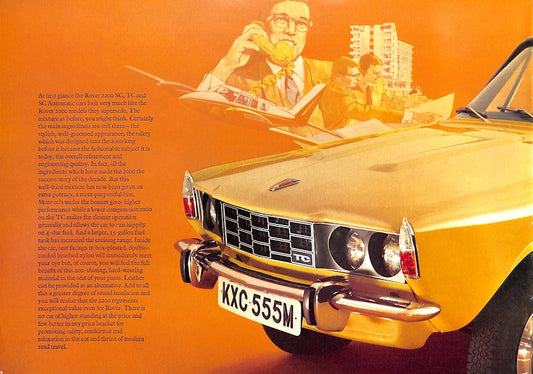 1974 Rover 2200 Brochure image 1