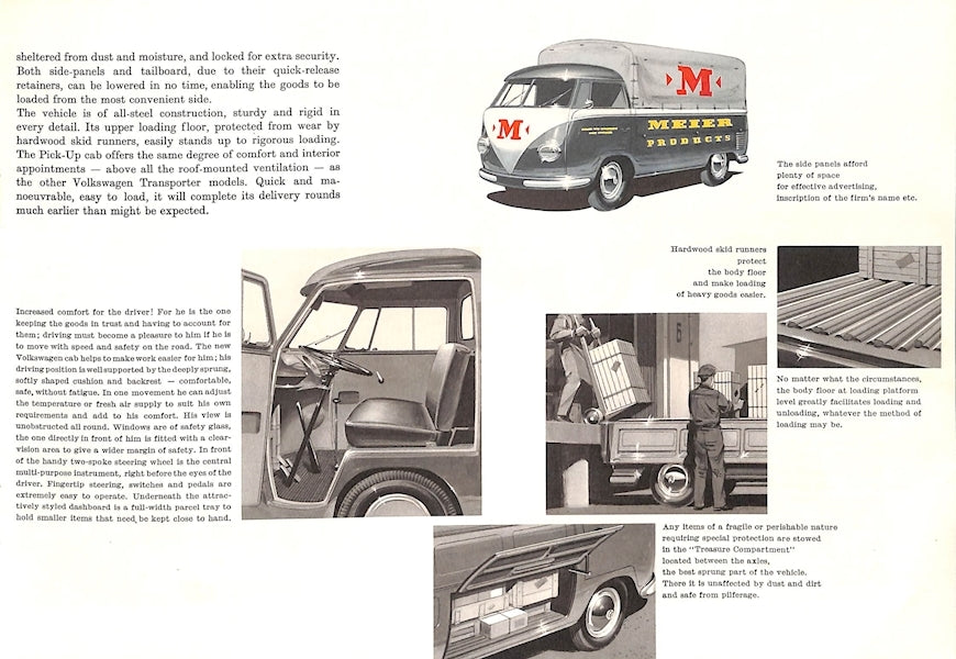 1957 Volkswagen Transporters Brochure image 4