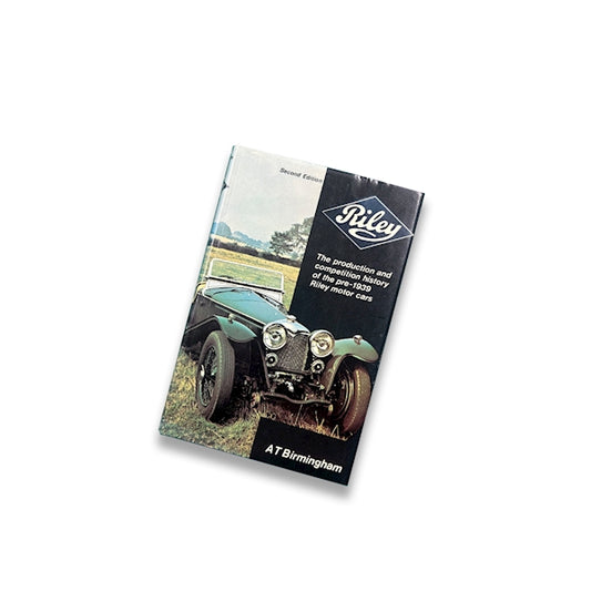 Riley: The Production and Competition History of the Pre-1939 Riley Motor Cars image 0