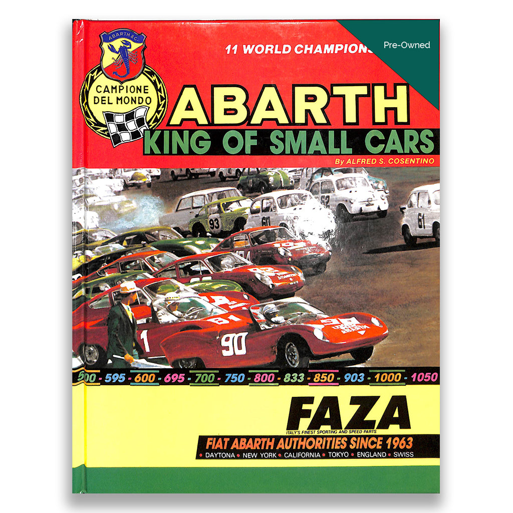 アバルト KING OF SMALL CARS ABARTH　英語の本 Abarth - King Of Small Cars – Motormedia