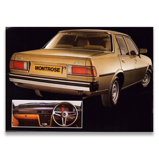 Mazda Montrose Car Sales Brochure 1979