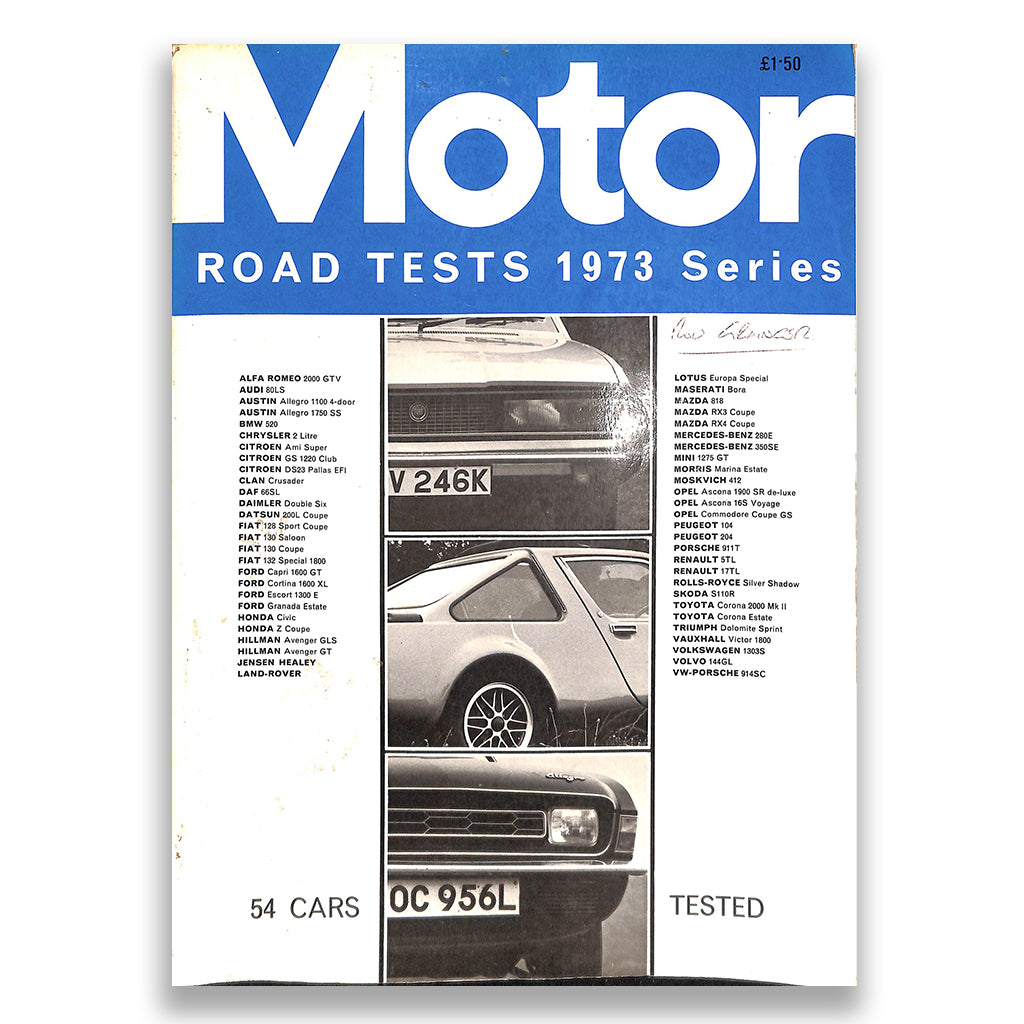 "Motor" Road Test Annual 1973