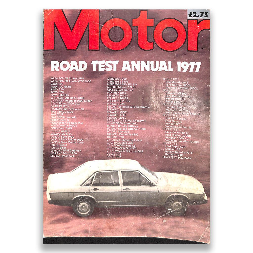 "Motor" Road Test Annual 1977