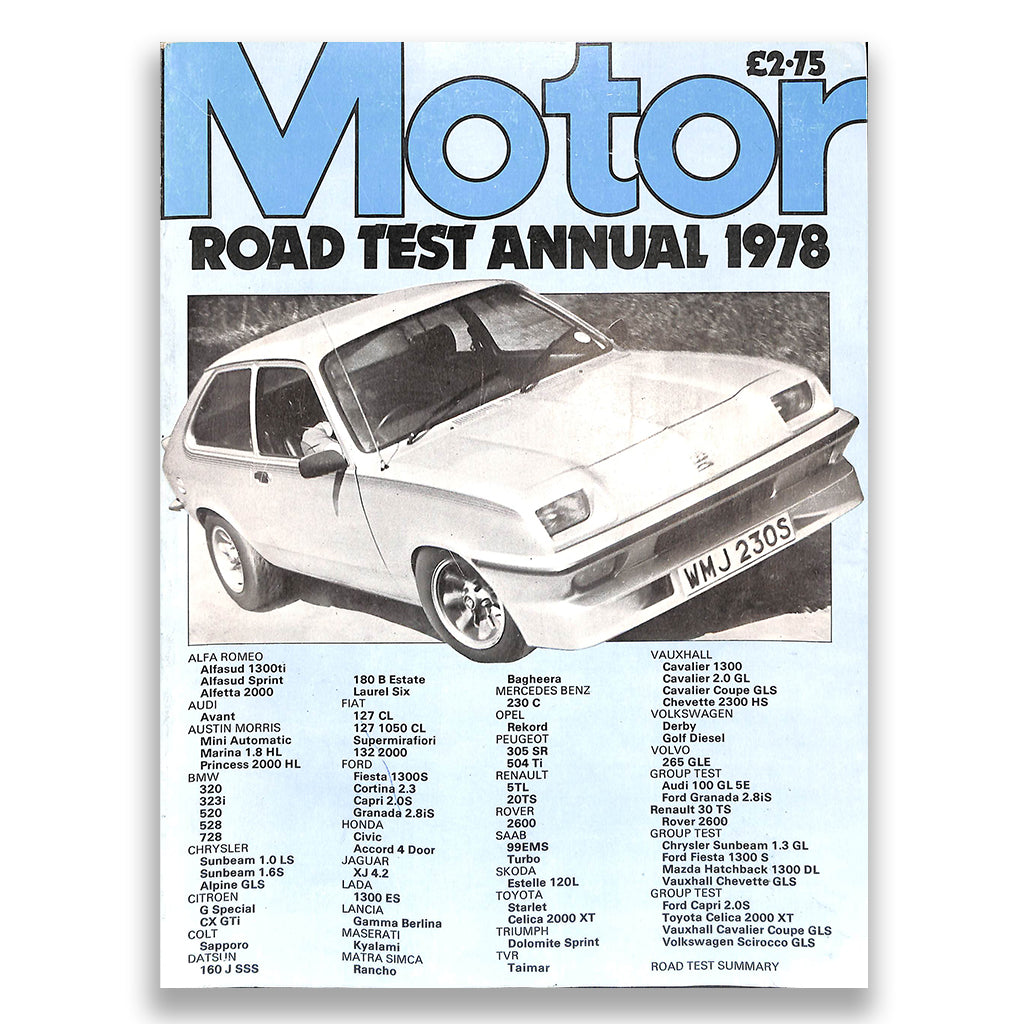 "Motor" Road Test Annual 1978