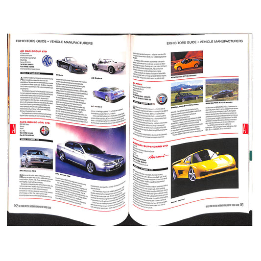 NEC Motor Show Guide 1998