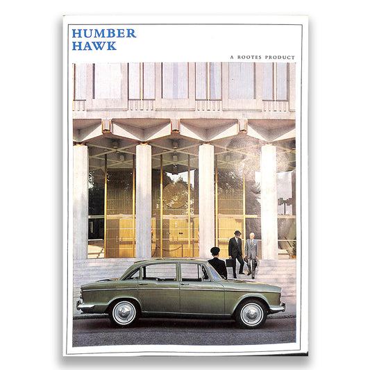 Humber Hawk Foldout Car Sales Brochure, #1188/H 1966