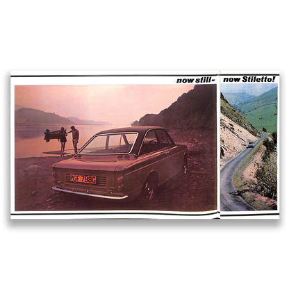 Sunbeam Imp Sport & Stiletto Car Sales Brochure 1315/H 1968