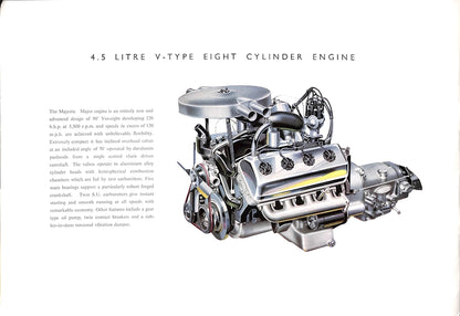 Daimler Majestic Major 8-page Large Format Brochure 1961/62 image 7