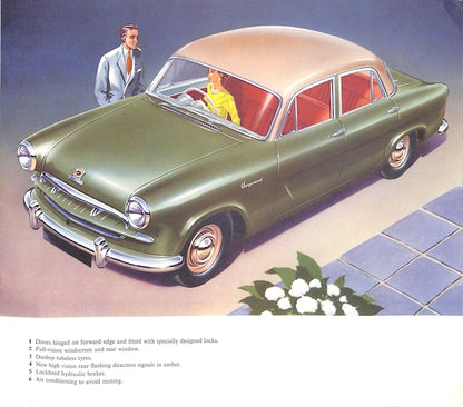 1955 Standard Vanguard III Brochure image 2