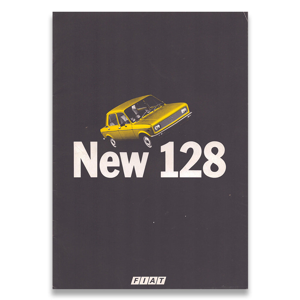 Fiat 128 Car Sales Brochure #2.0077 1977