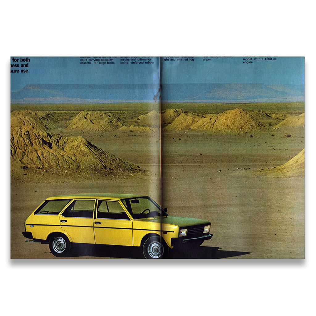 Fiat 131 Mirafiori Car Sales Brochure #2.0287 1978