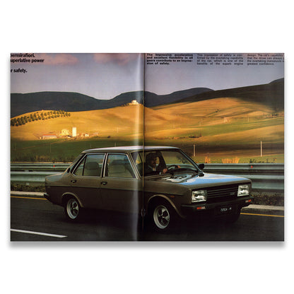 Fiat 131 Supermirafiori Car Sales Brochure #2.0289 1978