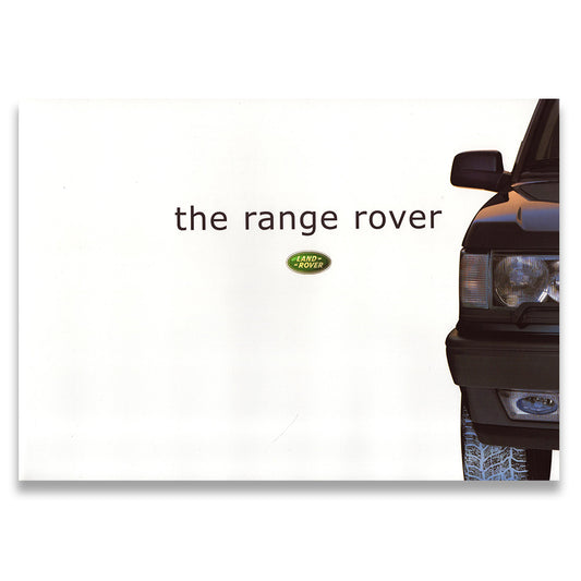 Range Rover P38 Sales Brochure Pack #219/99 1999