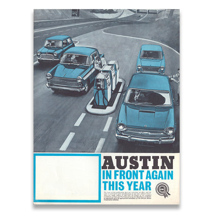 Austin Car Sales Range Brochure #2317 1966