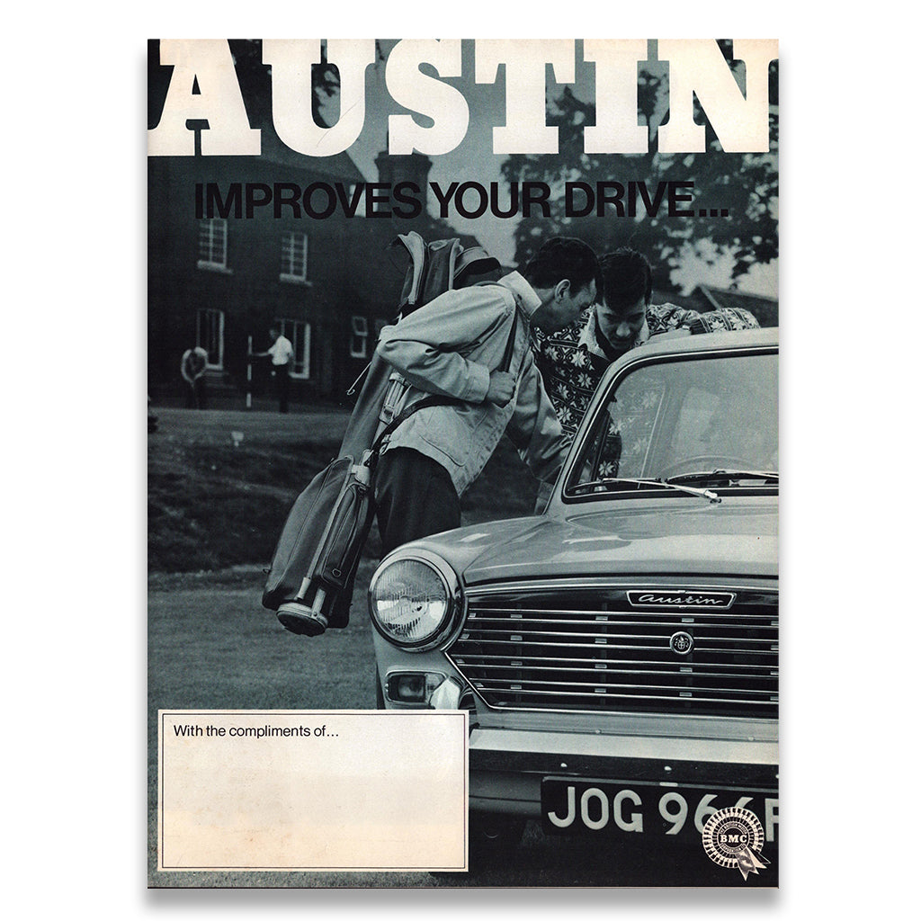 Austin Car Sales Range Brochure #2446 1967