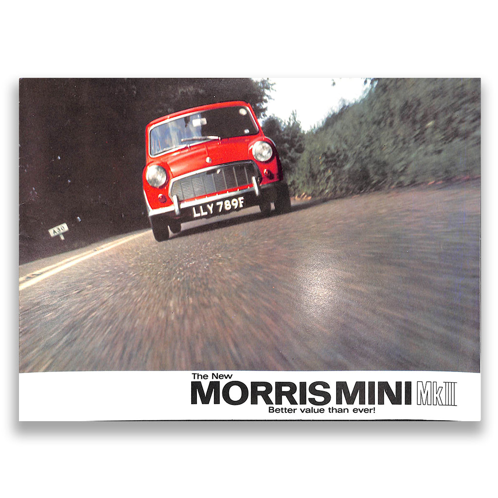 Morris Mini MkII Car Sales Brochure #2456 1967