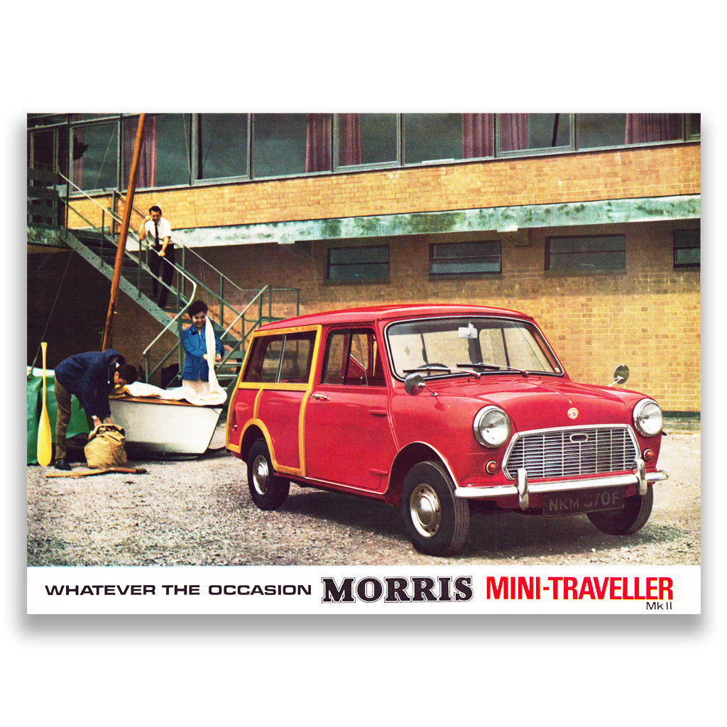 Morris Mini Traveller MKII Car Sales Brochure #2466 1967