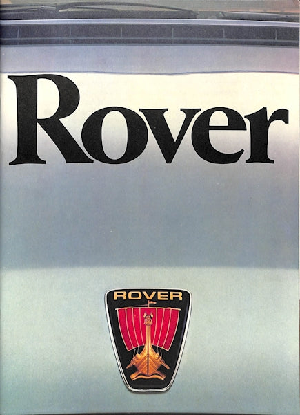 Rover SD1 Range Car Sales Brochure, 2300, 2600, 3500 V8, V8-S #3458 1980 image 0