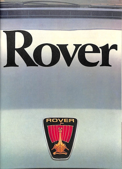 Rover SD1 Range Car Sales Brochure, 2300, 2600, 3500 V8, V8-S #3458 1980 image 0