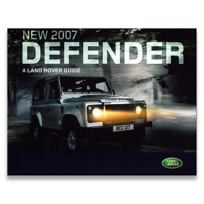 Land Rover Defender Car Sales Brochure and Price List #2505/07 2007