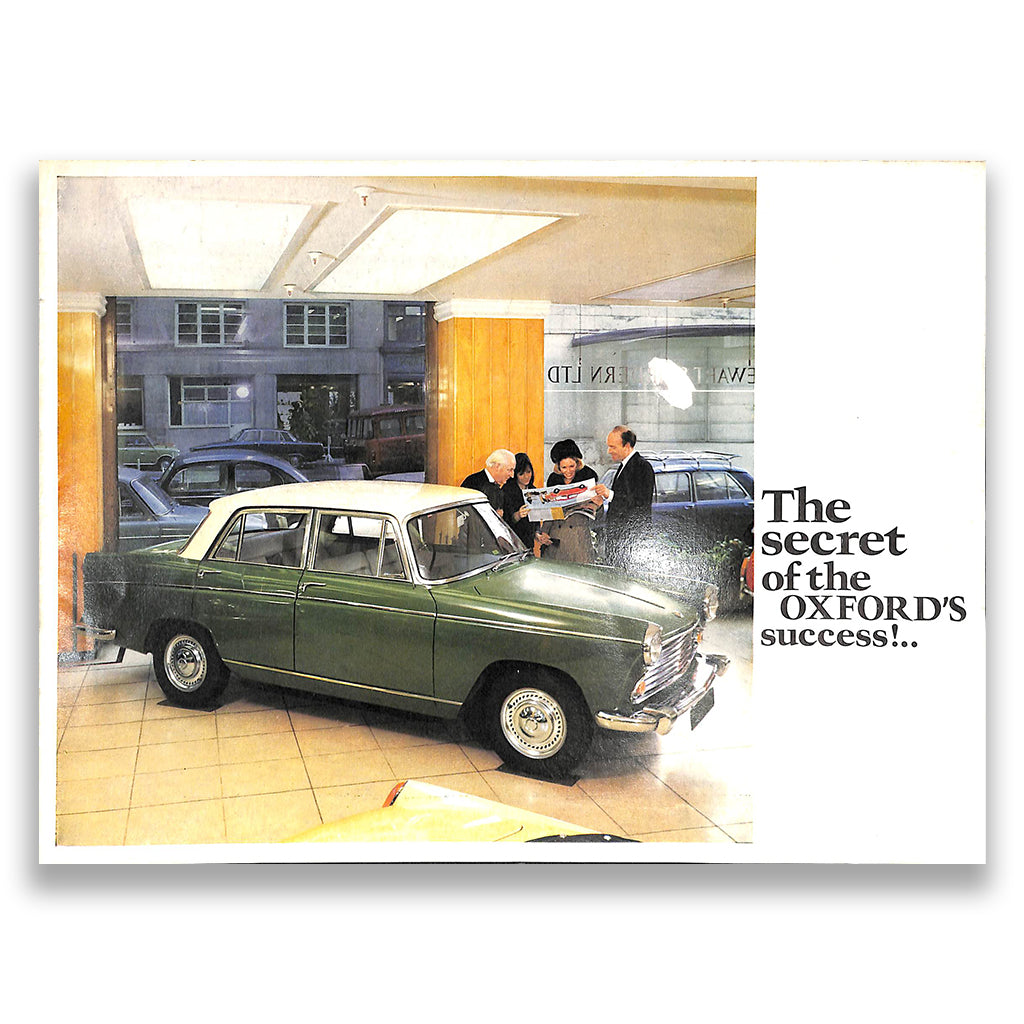 Morris Oxford Series VI Car Sales Brochure #2617/B 1970