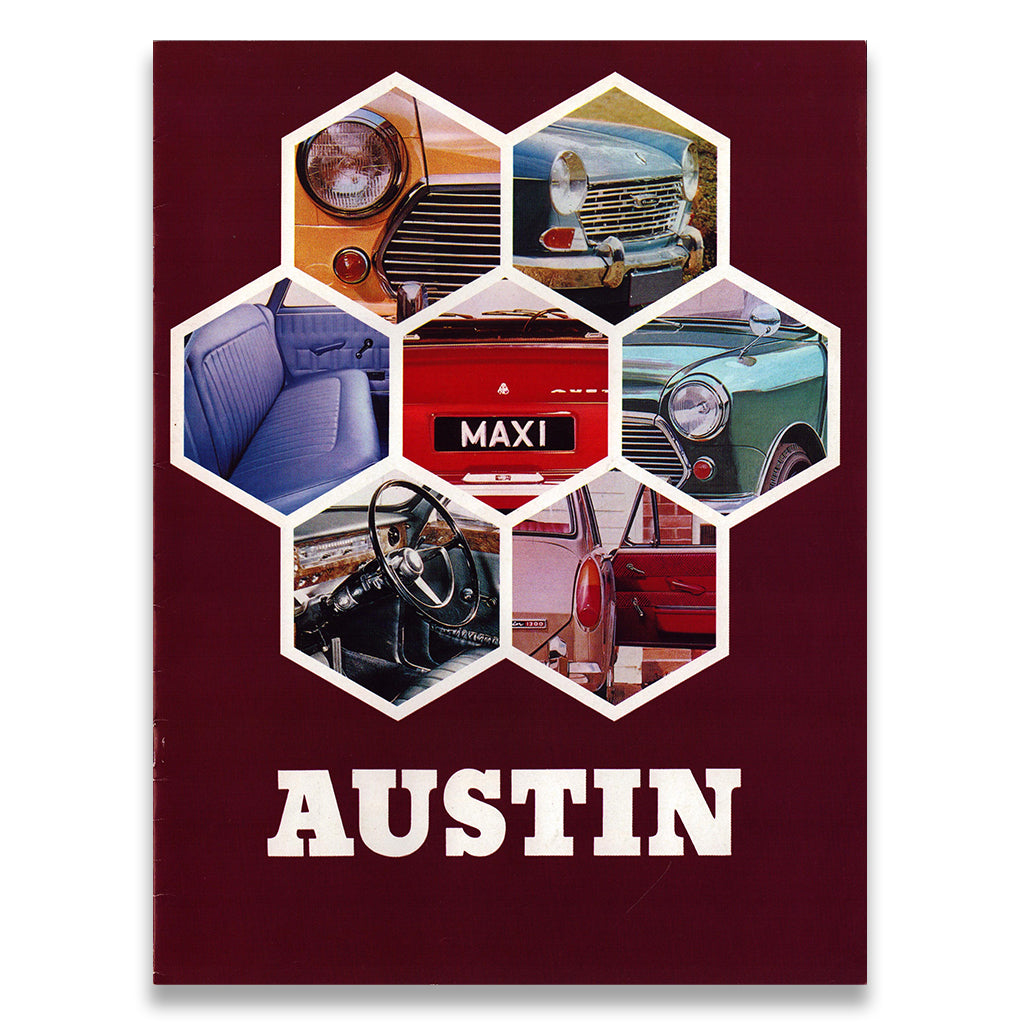Austin Car Sales Range Brochure #2666 1969