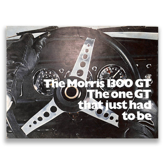 Morris 1300GT Car Sales Brochure #2679 1969