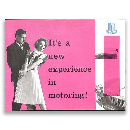 Triumph Herald Car Sales Brochure #268/R6/9/60 1960
