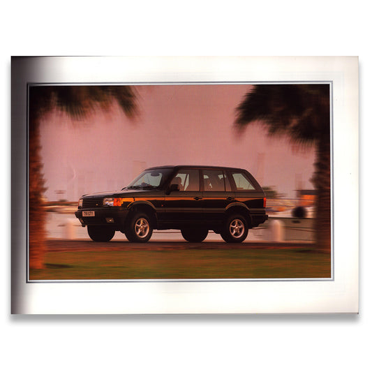 Range Rover P38 Sales Brochure #273/98 1998