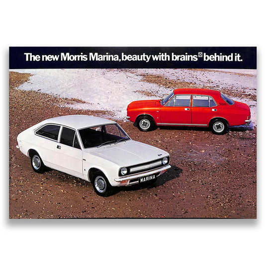 Morris Marina Car Sales Brochure 2824 1972