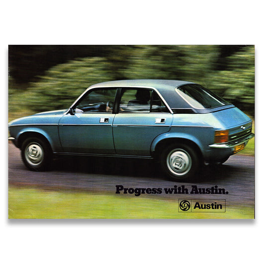 Austin Car Sales Range Brochure #3146 1976