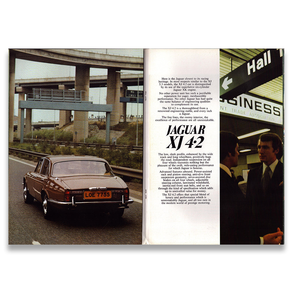Jaguar XJ Series 2 Sales Brochure #3270 1978
