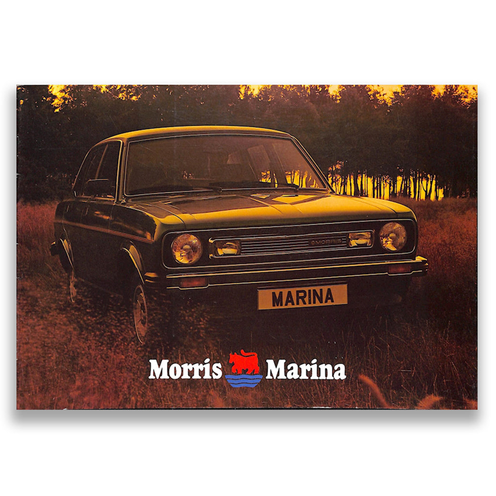 Morris Marina 3 Car Sales Brochure 3327 1978