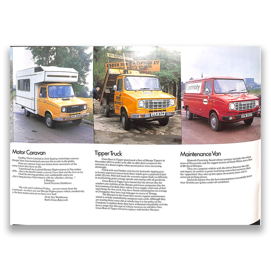 Austin Morris Sherpa Sales Brochure 1978 #3332