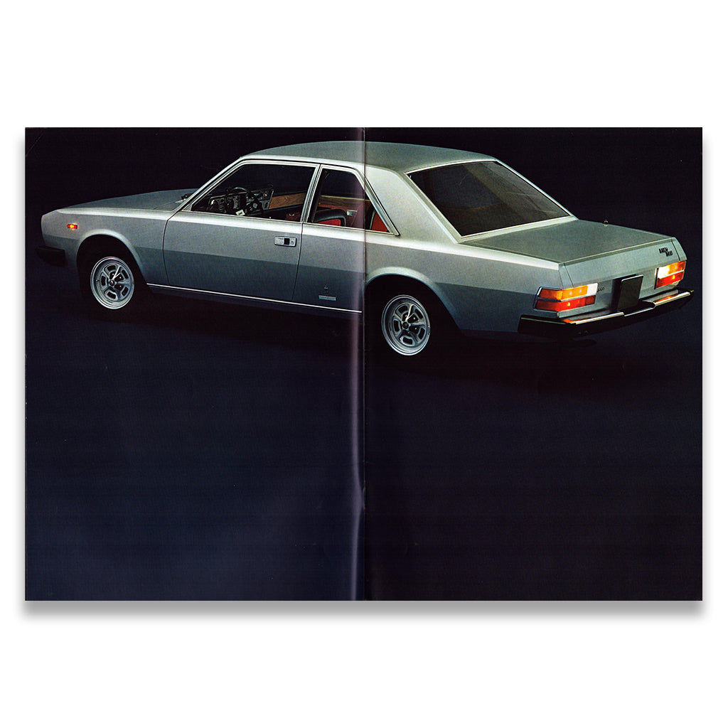 Fiat 130 Coupe Car Sales Brochure #3334 1972