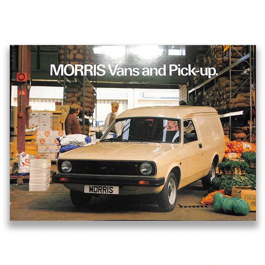 Morris Vans & Pickup Car Sales Brochure 1978 #3341E