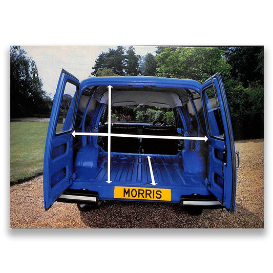 Morris Vans & Pickup Car Sales Brochure 1978 #3341E