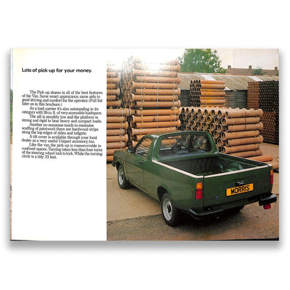 Morris Vans & Pickup Car Sales Brochure 1978 #3341E