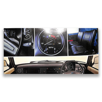 Morris Vans & Pickup Car Sales Brochure 1978 #3341E