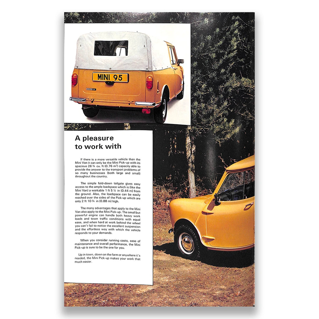 Mini Van & Pickup Car Sales Brochure 1979 #3412A